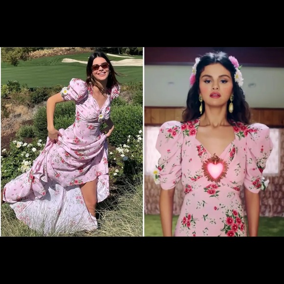 NWT AFRM pink floral maxi dress rodarte Selena - Picture 10 of 10